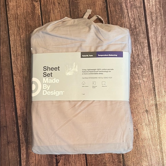 Made By Design Target Light Gray Twin//Twin XL Sheet Set - Picture 1 of 5